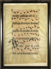 GREGORIAN CHANT ANTIPHONALS (l