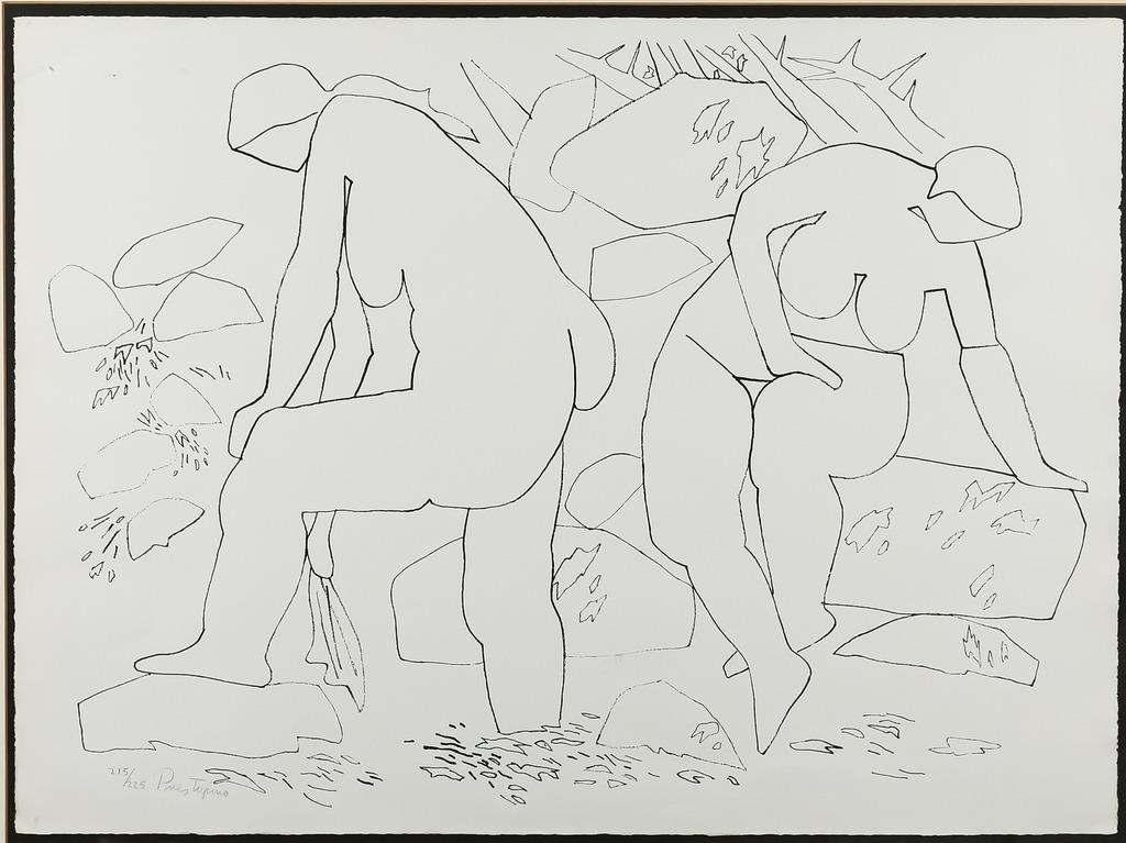 GREGORIO PRESTOPINO LITHOGRAPH