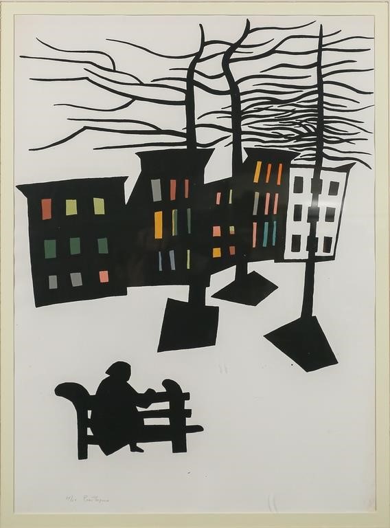 GREGORIO PRESTOPINO SERIGRAPH