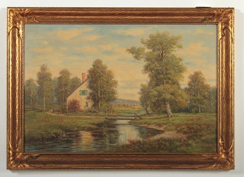 GREGORY HOLLYER 1871-1965, HOUSE ON