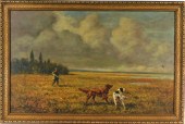 GREGORY HOLLYER HUNTING DOGS L