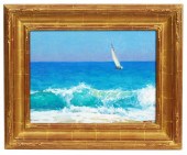 GREGORY HULL 'SURF & SAIL' OIL