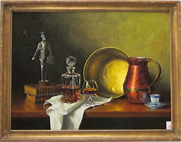 GREGORY S. HULL OIL ON CANVAS
