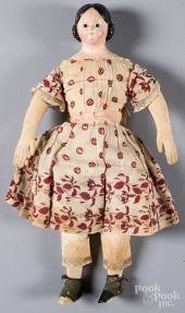 GREINER TYPE PAPIER-MâCHé DOLL
