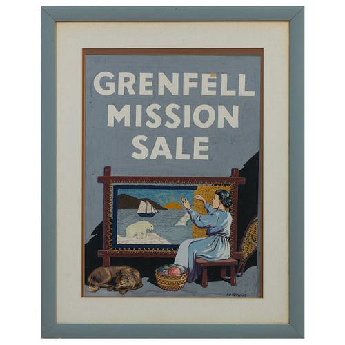 GRENFELL MISSION SALE ADVERTISING