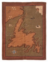 GRENFELL PICTORIAL HOOKED MAT