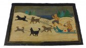 GRENFELL RUG. 1920S. LANDSCAPE