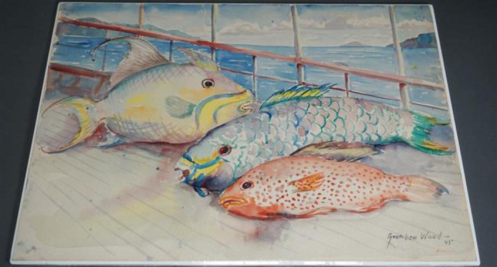 GRETCHEN WOOD, THE DAY'S CATCH,