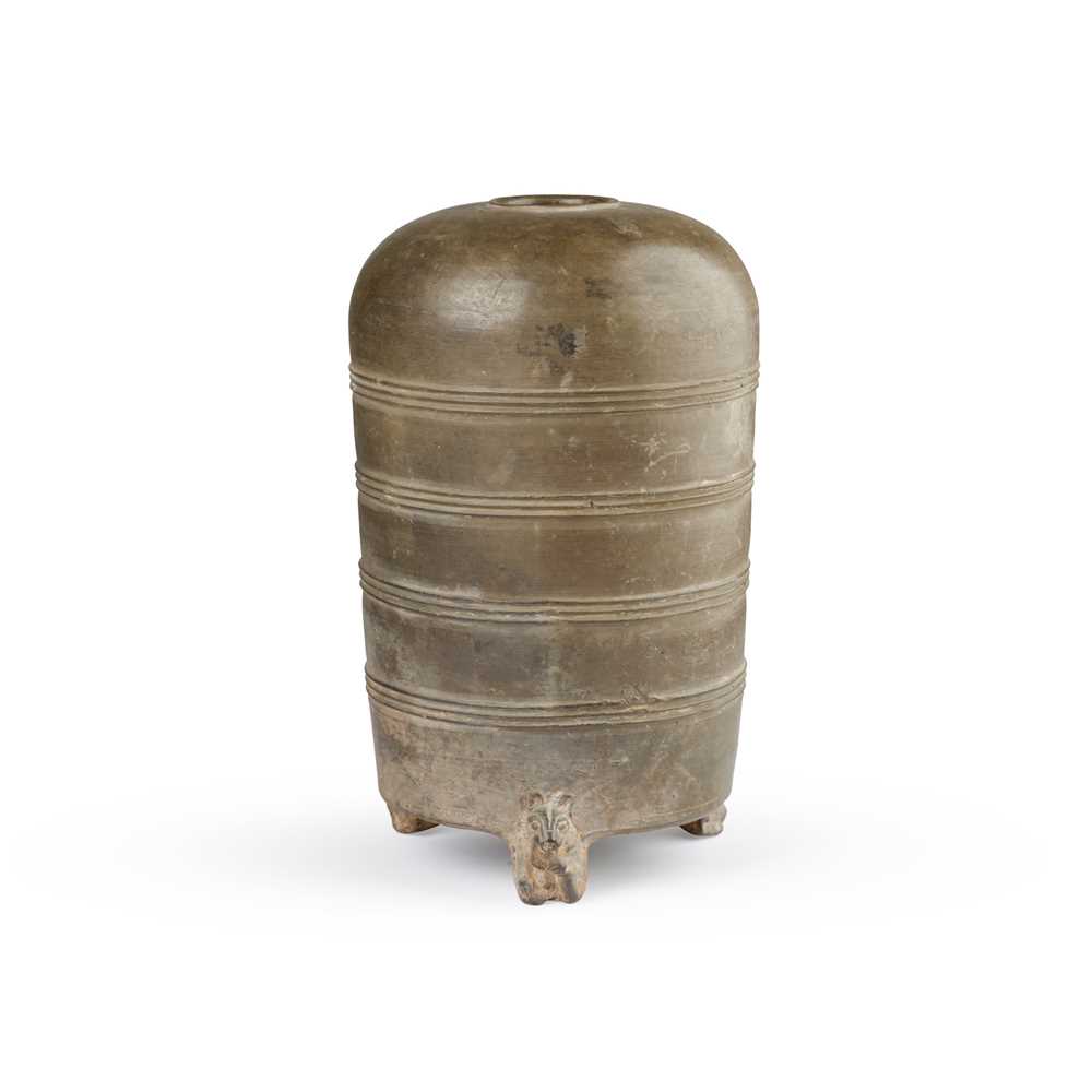GREY POTTERY GRANARY JAR HAN
