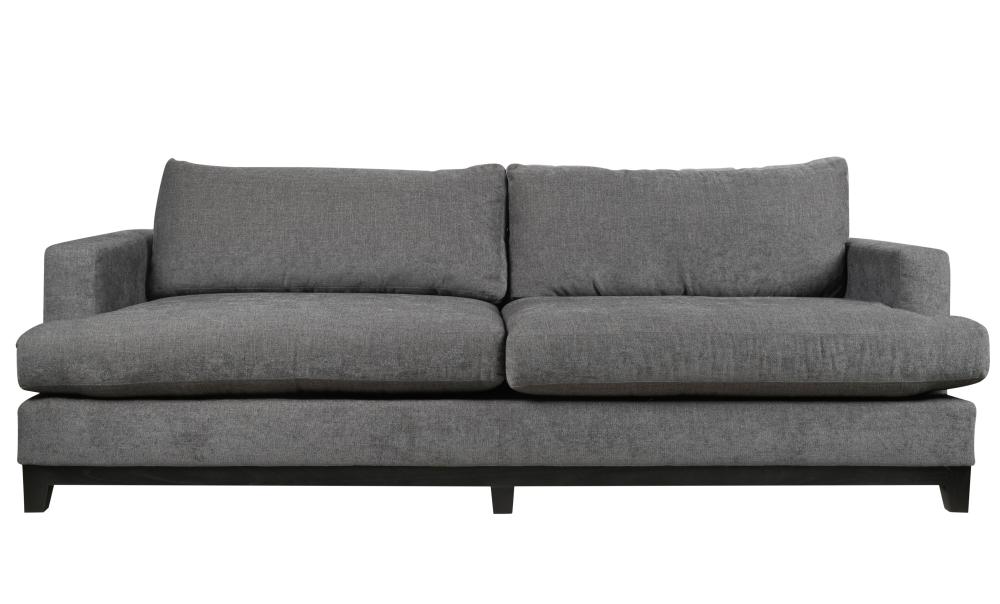GREY UPHOLSTERED SOFAGrey