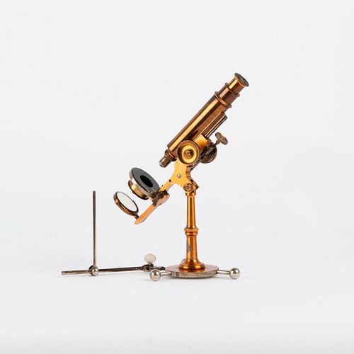 GRIFFITH CLUB MICROSCOPE WITH
