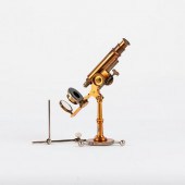 GRIFFITH CLUB MICROSCOPE WITH