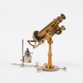 GRIFFITH CLUB MICROSCOPE WITH