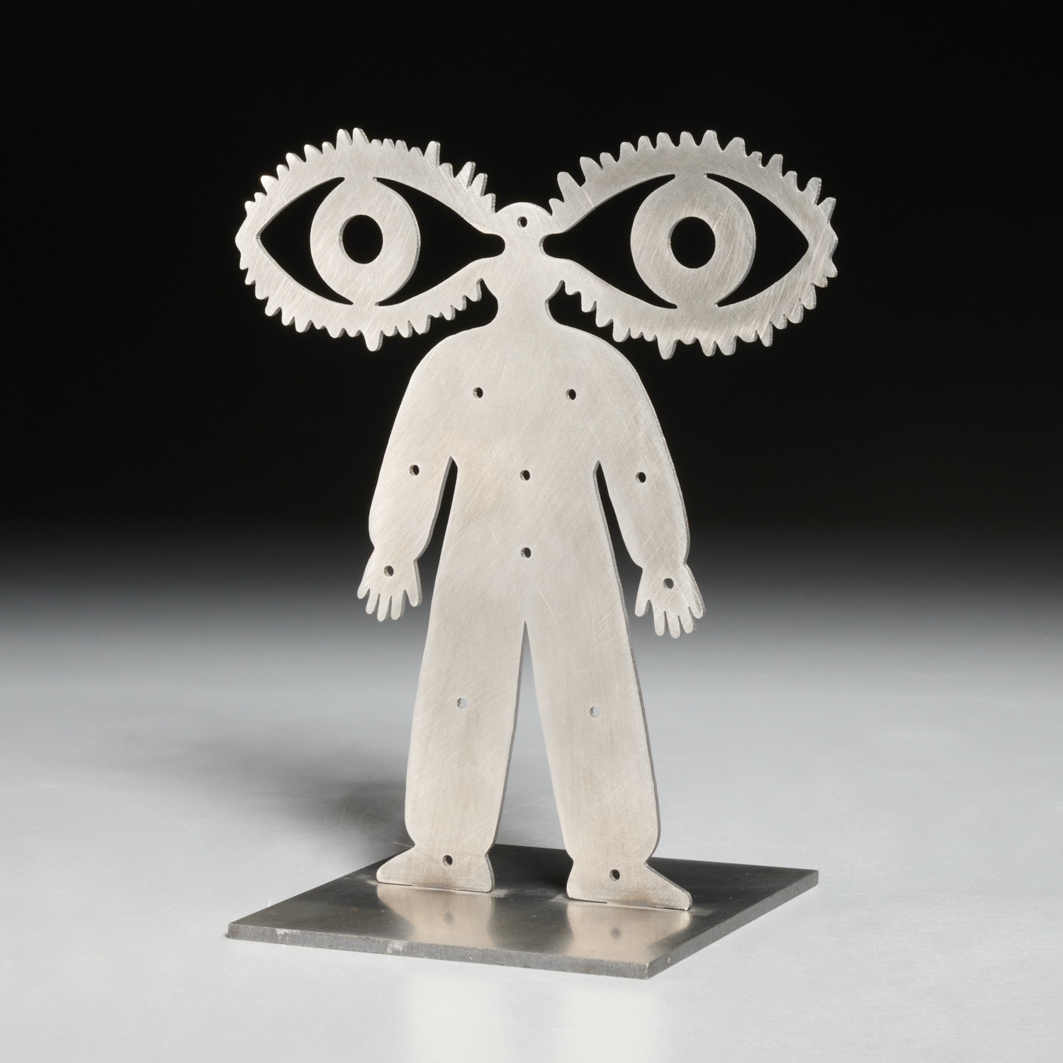 GRISHA BRUSKIN, BRUSHED STEEL