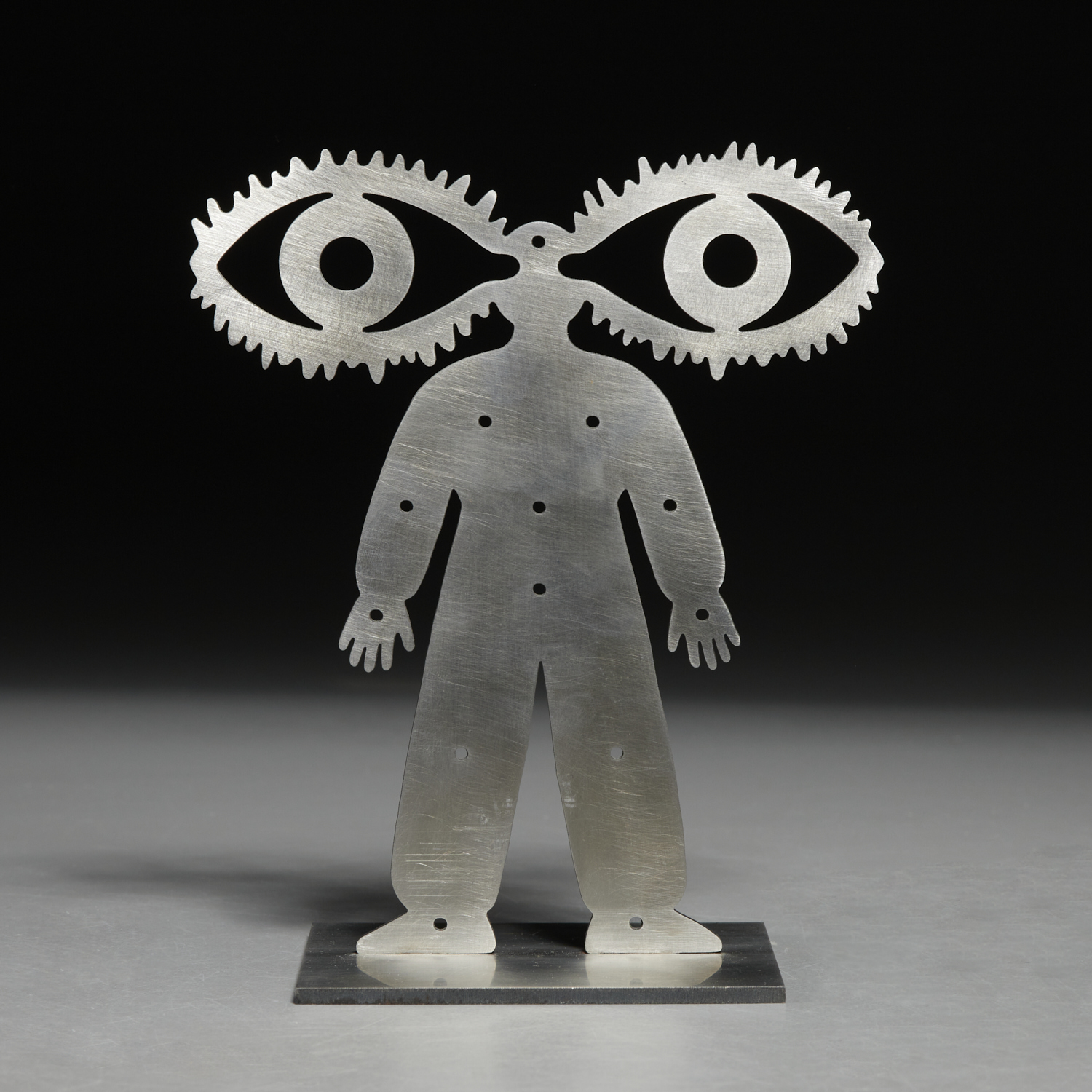 GRISHA BRUSKIN, BRUSHED STEEL