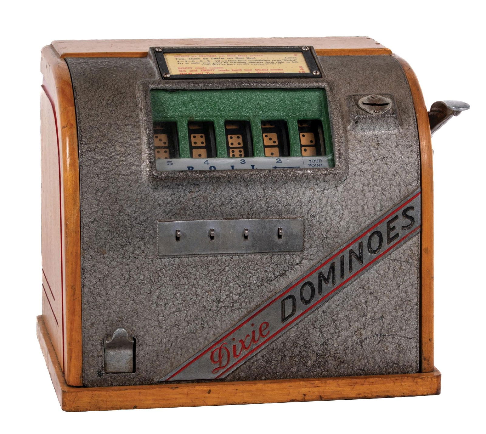 GROETCHEN 5&#162; DIXIE DOMINOES