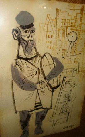 GROPPER, William. 1962 W/C
