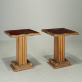 GROSFELD HOUSE, PAIR COLUMN SI