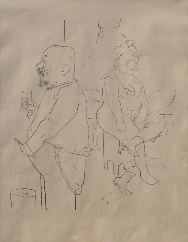 GROSZ George (German 1893-1959): Zu