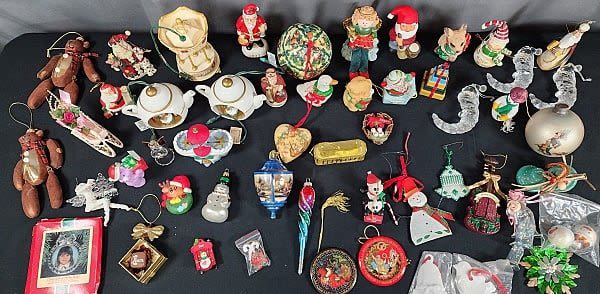 Group 1 of Misc Christmas Ornaments