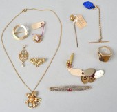 GROUP 10K & 14K GOLD JEWELRY16