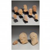 GROUP (11) AFRICAN TERRA COTTA