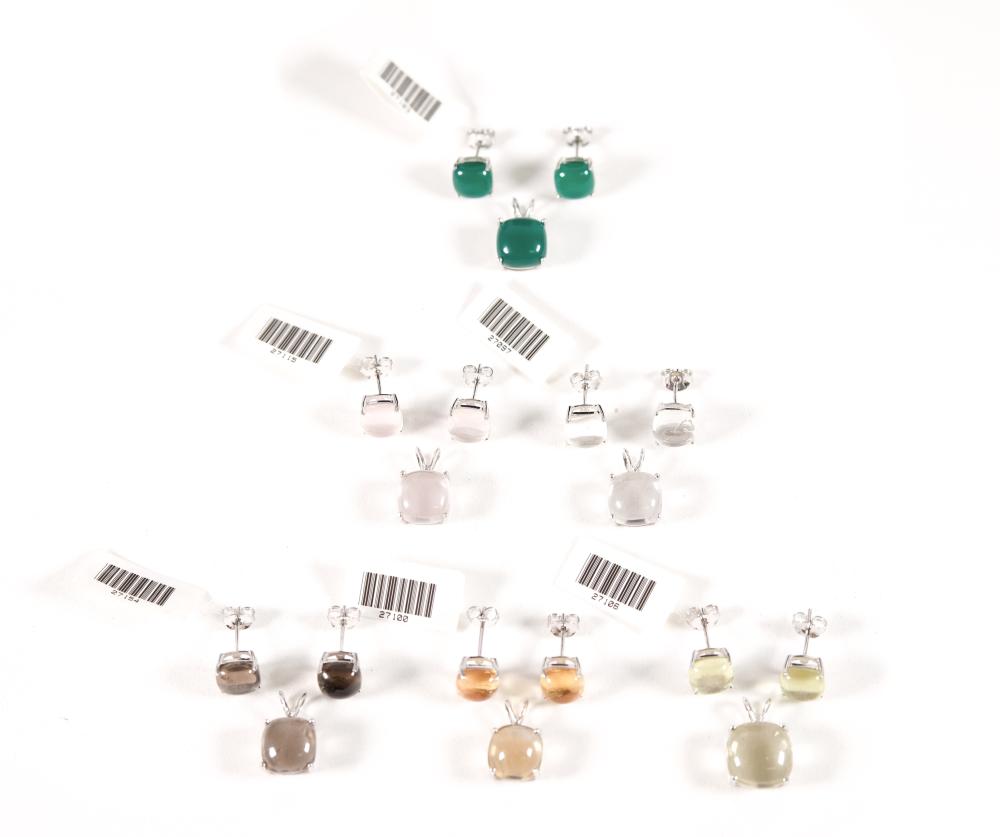 GROUP, 12 NEW STERLING QUARTZ