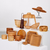 GROUP (15) ASIAN BASKETS AND W