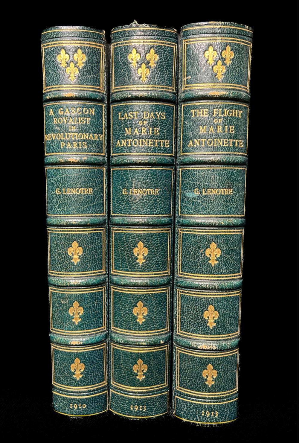 GROUP, 3 BOOKS BY G. LENOTREA