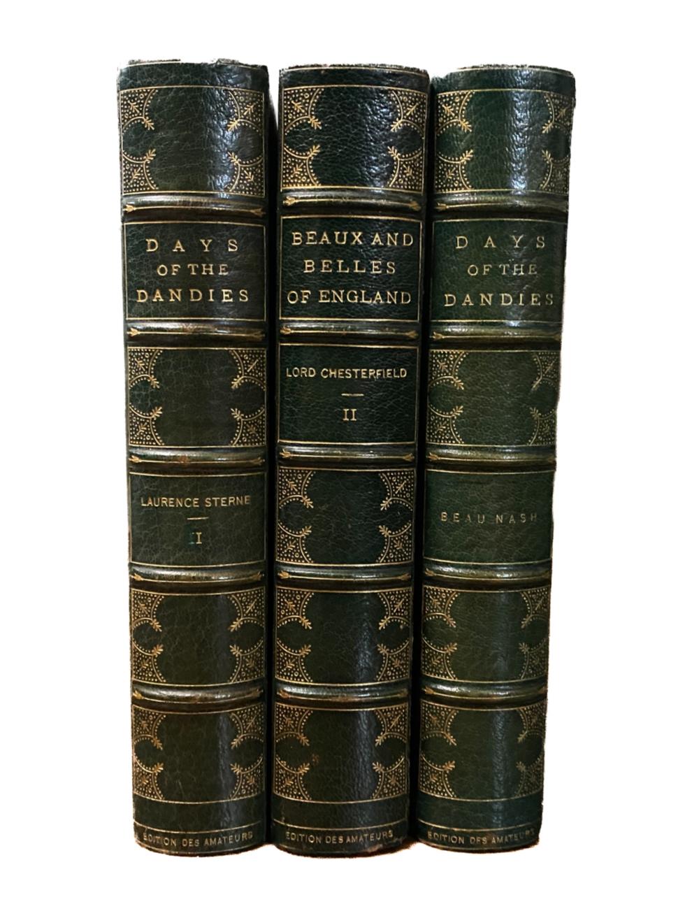 GROUP, 3 BOOKS W/ VARIOUS