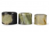 GROUP 3 CHINESE JADE & AGATE A