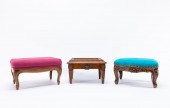 GROUP 3, FRENCH CARVED WOODEN