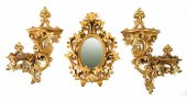 GROUP, 3 VINTAGE ITALIAN GILTW