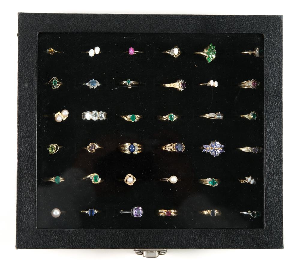 GROUP, 36 ANTIQUE 10K/14K