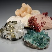 GROUP (4) MINERAL SPECIMENS In
