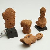 GROUP (4) NIGERIAN TERRACOTTA
