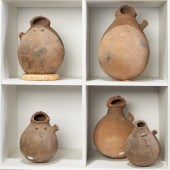GROUP (5) AFRICAN TERRACOTTA F