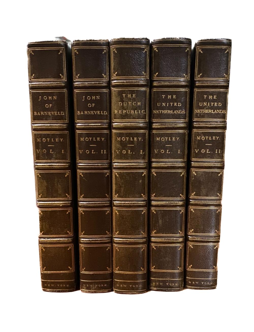 GROUP, 5 BOOKS BY JOHN LOTHROP