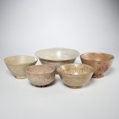 GROUP (5) JAPANESE CHAWAN TEA