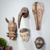 GROUP (5) WEST AFRICAN STYLE M