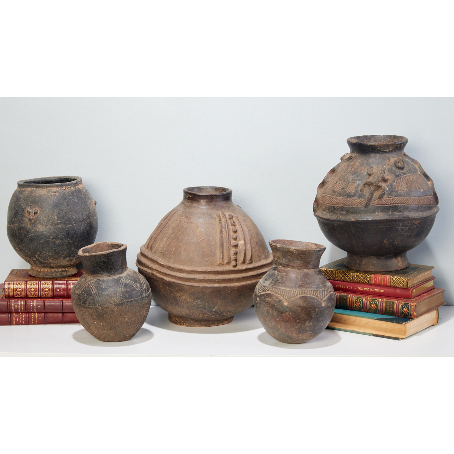 GROUP (5) WEST AFRICAN TERRACOTTA