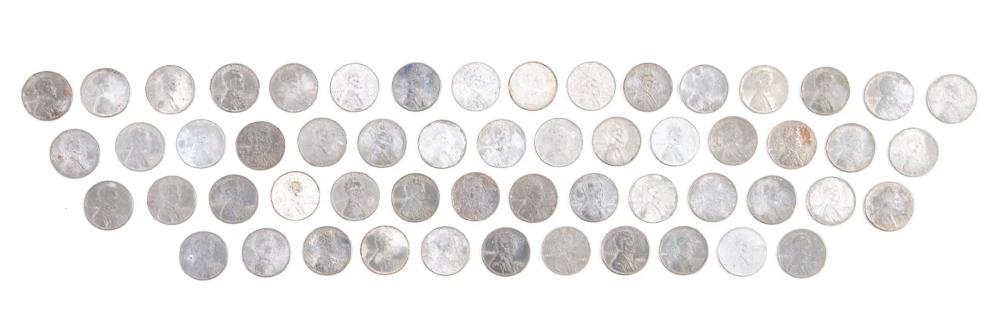GROUP, 56 STEEL PENNIESGrouping