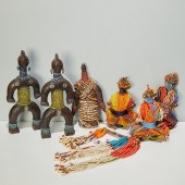 GROUP (6) FALI AND NAMJI CARVE