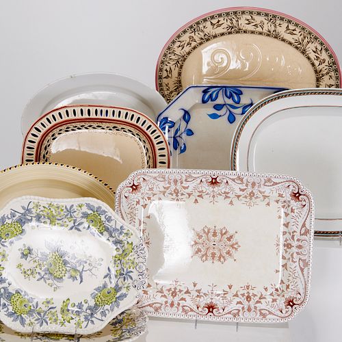 GROUP (9) ENGLISH IRONSTONE