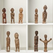 GROUP (9) LOBI CARVED BATEBA F