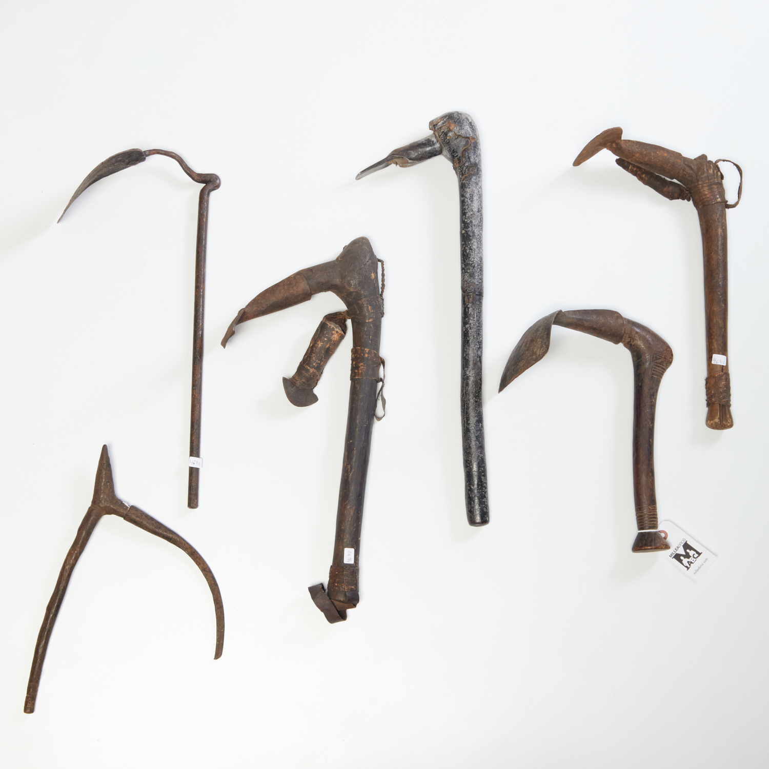 GROUP AFRICAN WOOD AND IRON