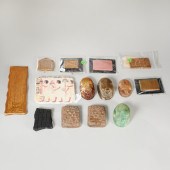 GROUP ANCIENT SCARAB & TABLET