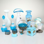 GROUP ANTIQUE & METAL MOUNTED