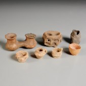 GROUP ANTIQUITY MINIATURE VESS