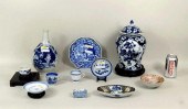 GROUP ASIAN BLUE & WHITE PORCE